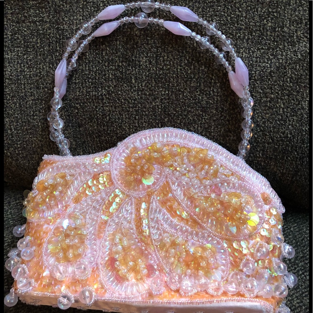 Small sequin purse